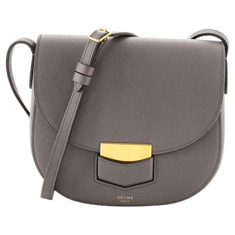 Celine Leather Trotteur Small 